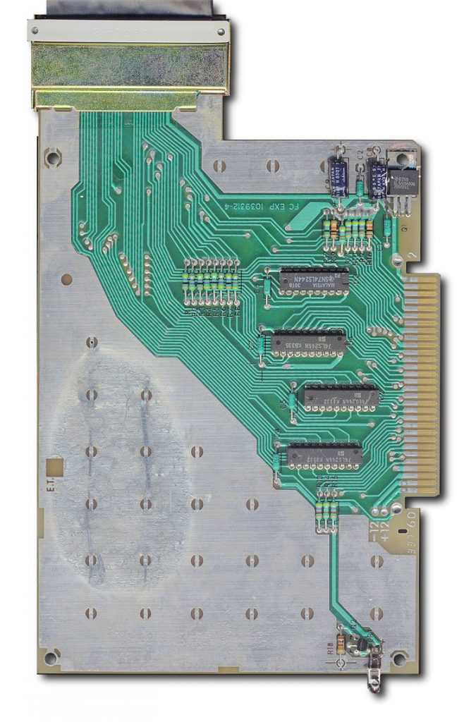 TI flex cable interface pcboard